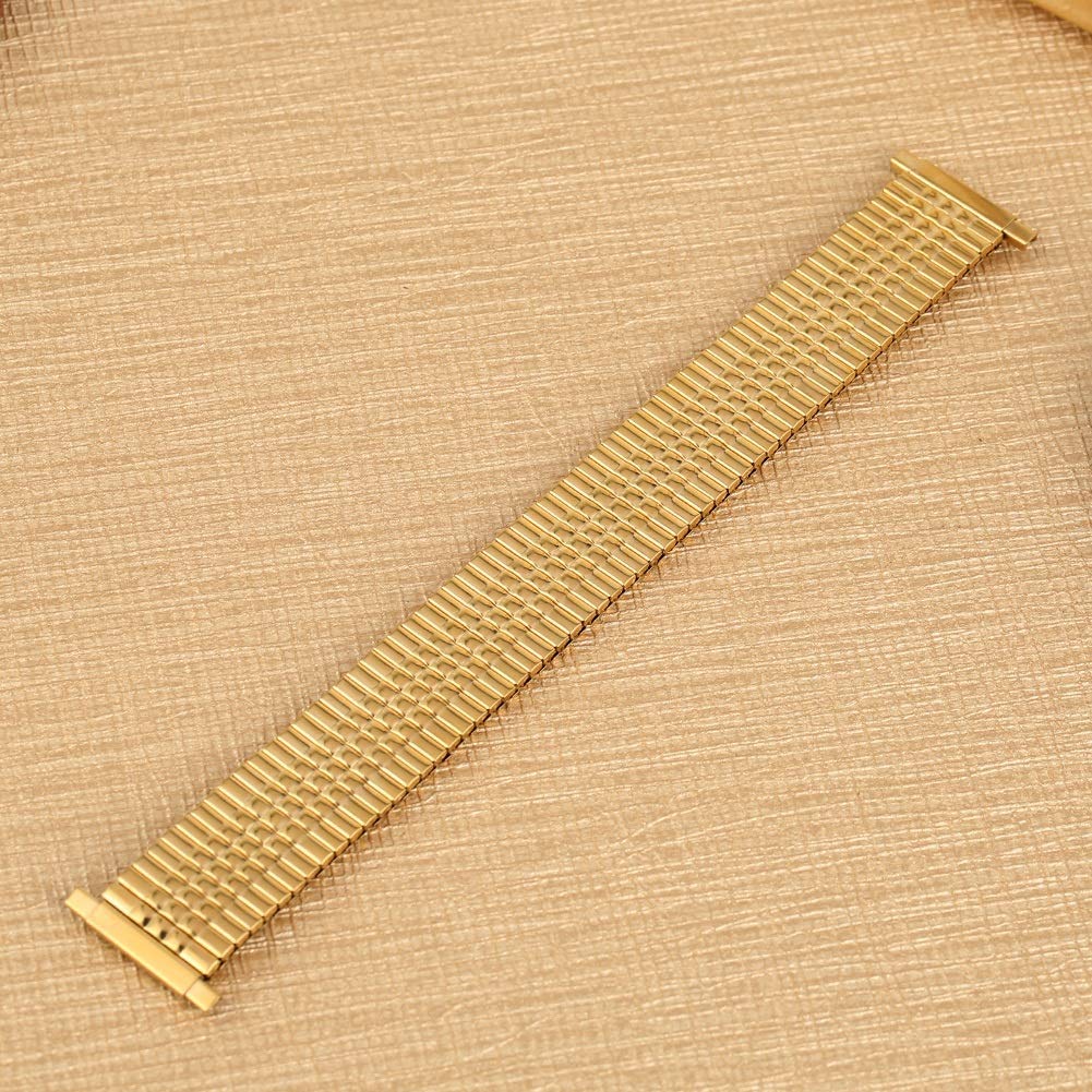 Cinturino per Orologio Cinturino per Orologio Elastico 16mm Cinturino in Acciaio Inossidabile 18mm Senza Fibbia in Metallo Sostituzione Cinturino per Orologio da 20mm Bracciale da 22mm