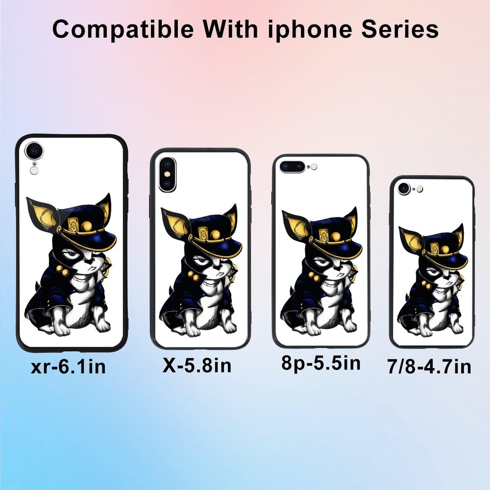 Amazon.co.jp: 【iPhone X/XS ケース】 ジョジョの奇妙な冒険 イギー