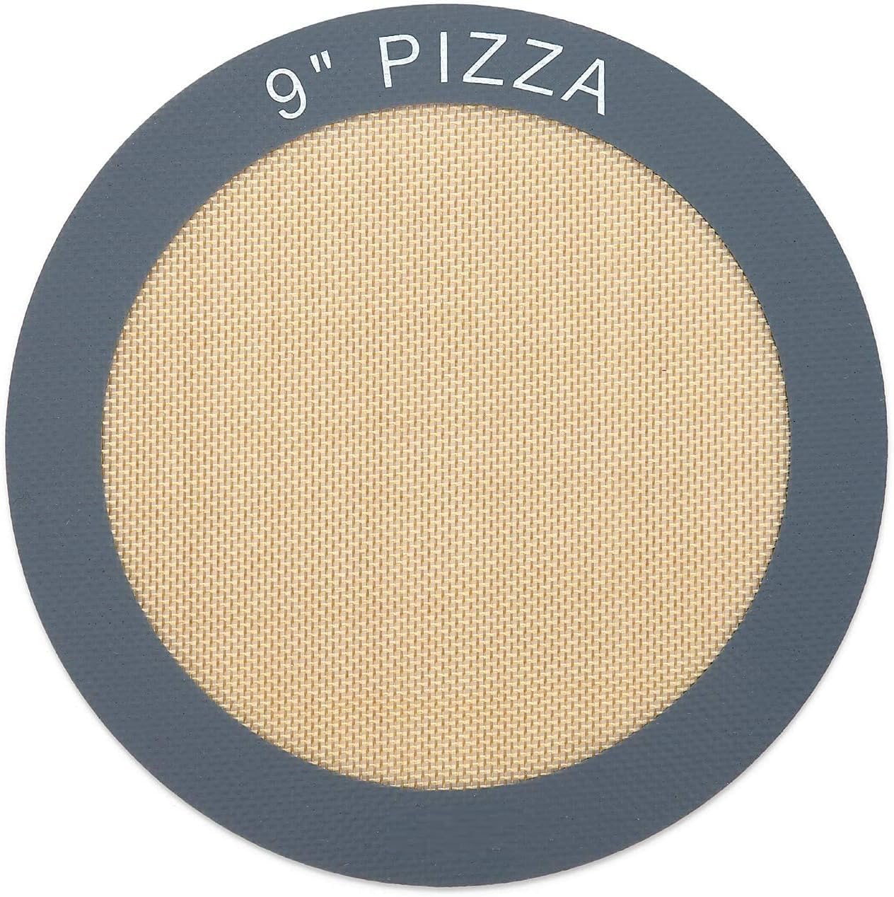 COM Round Silicone Baking Mats, 9inch Silicone Mats for Baking Easy to Clean, Reusable Baking Mats, Silicone Circle Mats for Cake Pan(Grey) (Pack of 1)-image-29