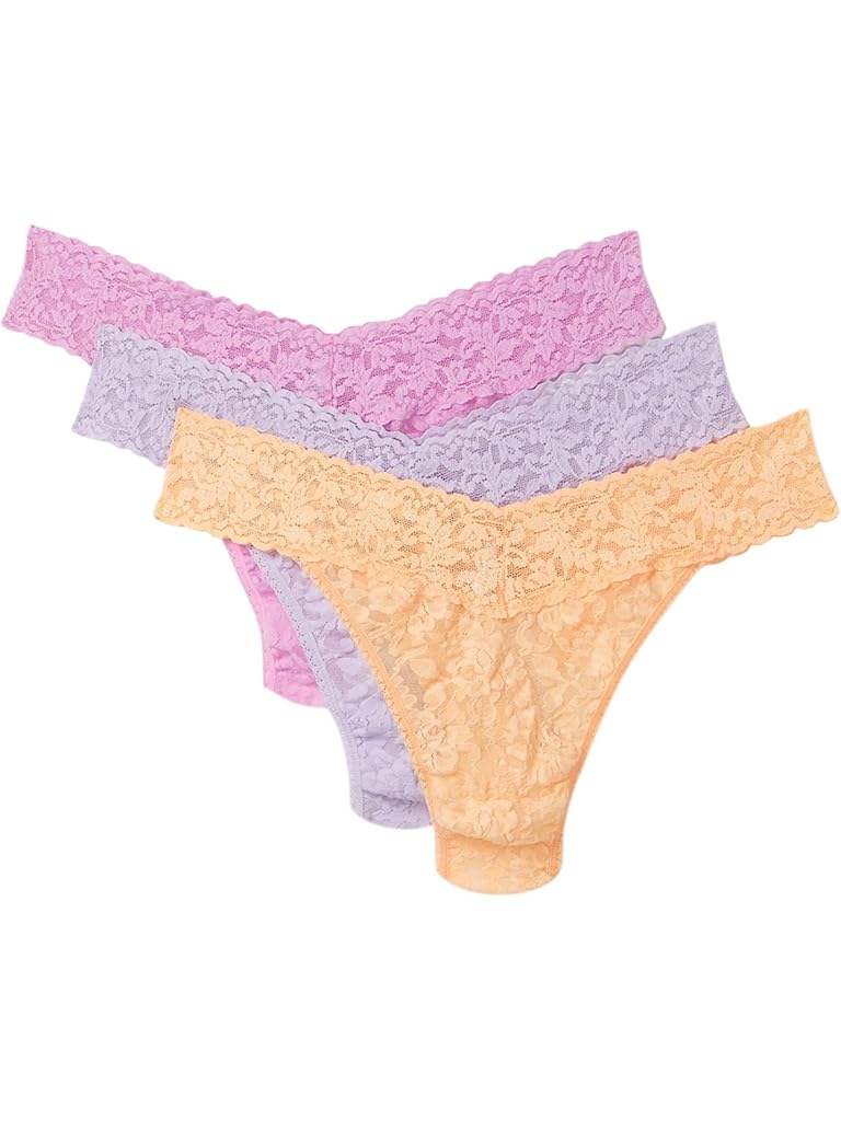 Hanky Panky Signature Lace Low Rise Thong 3-Pack
