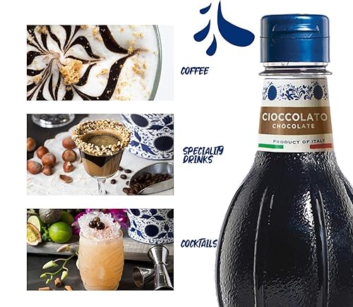 Miniatura 4 de Fabbri Jarabe aromatizante italiano, chocolate, 33.8 onzas (1 litro)
