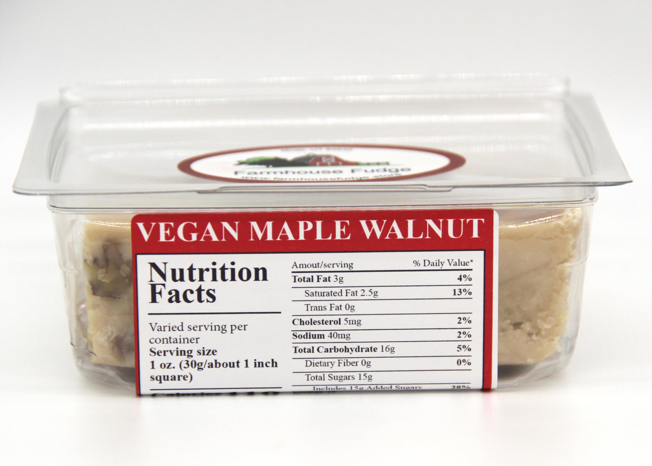 Farmhouse Fudge: Vegan Maple Walnut Fudge