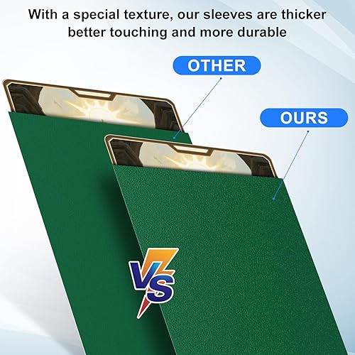 Miniatura 4 de Fundas para tarjetas coleccionables de ajuste perfecto, fundas mate TCG, protector de tarjetas deportivas suave para tarjeta fotográfica, fácil de