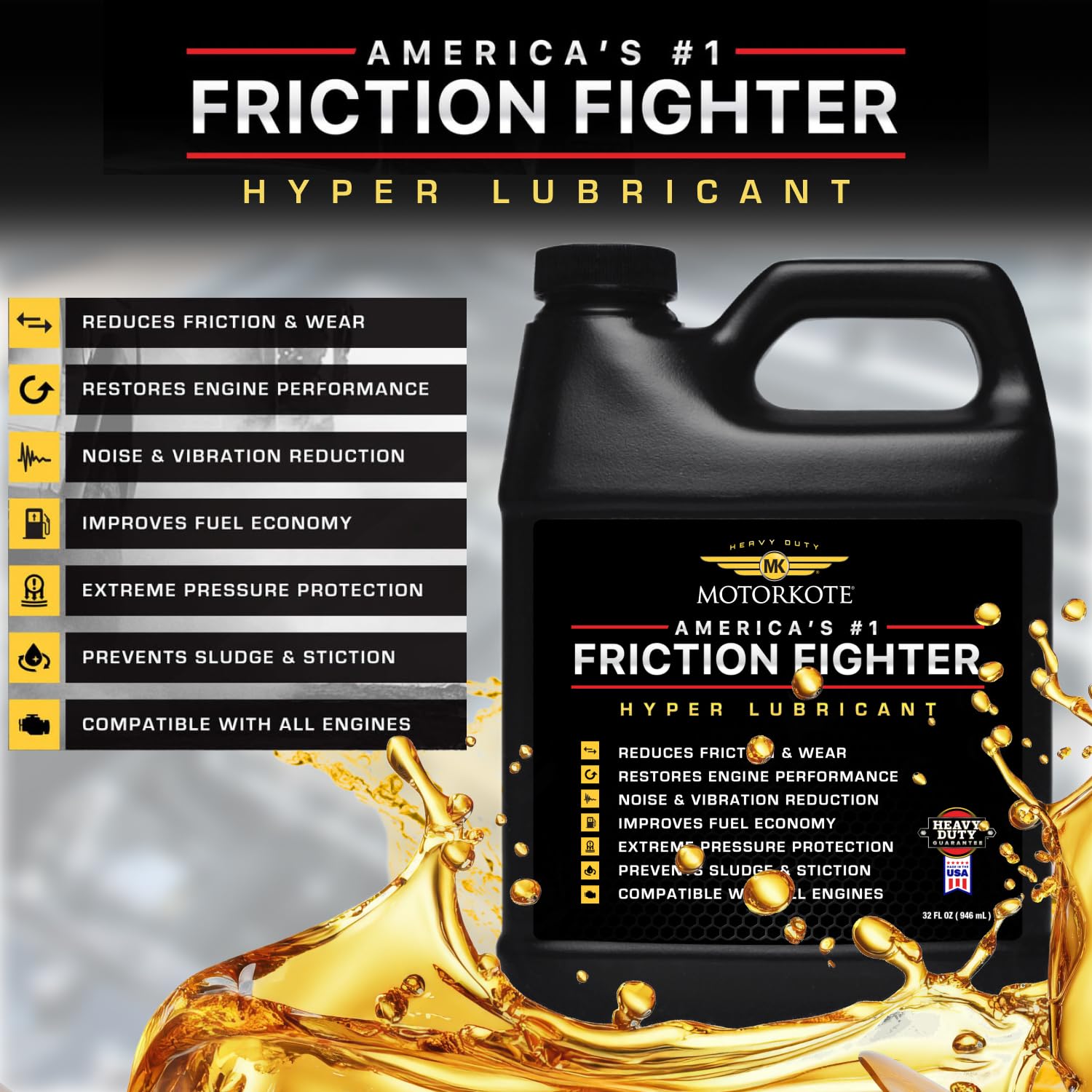 MotorKote 1 GAL Hyper Lubricante