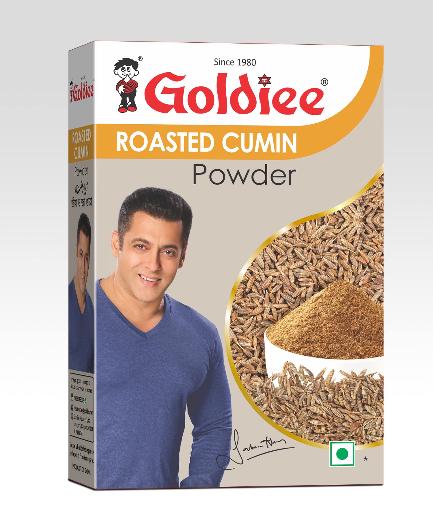 Goldiee Roasted Jeera Powder 100 Gm Pack (B09KXZ83Y9) Amazon Price History, Amazon Price Tracker