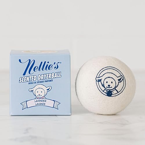 Miniatura 5 de Nellie s totalmente natural perfumada lana Dryerballaroma de lavandahecho con 100 pura lana de Nueva Zelanda y dura aproximadamente