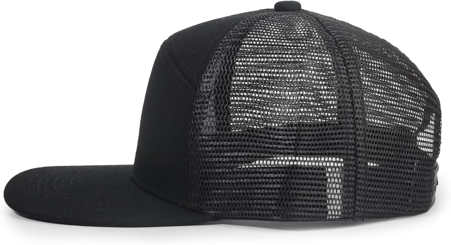 Trucker Hats Mesh 7 Panel Snapback Hats Adjustable Blank Baseball Cap for Men and Women - Image 3