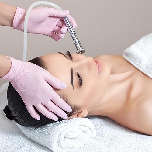 Miniatura 8 de Yofuly - Máquina 2 en 1 de diamante micro der-ma-Bra-sion, potencia de succión profesional de 0-68 cmHg, máquina facial de brillo de diamante con