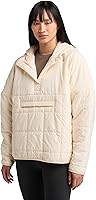Timberland Women's TFO Lightweight Insulated Anorak Jacket - Recycled Warmth, Nylon Shell, Half-Zip Outdoor Layer