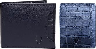 WildHorn® RFID Protected Genuine Leather Wallet for Men's