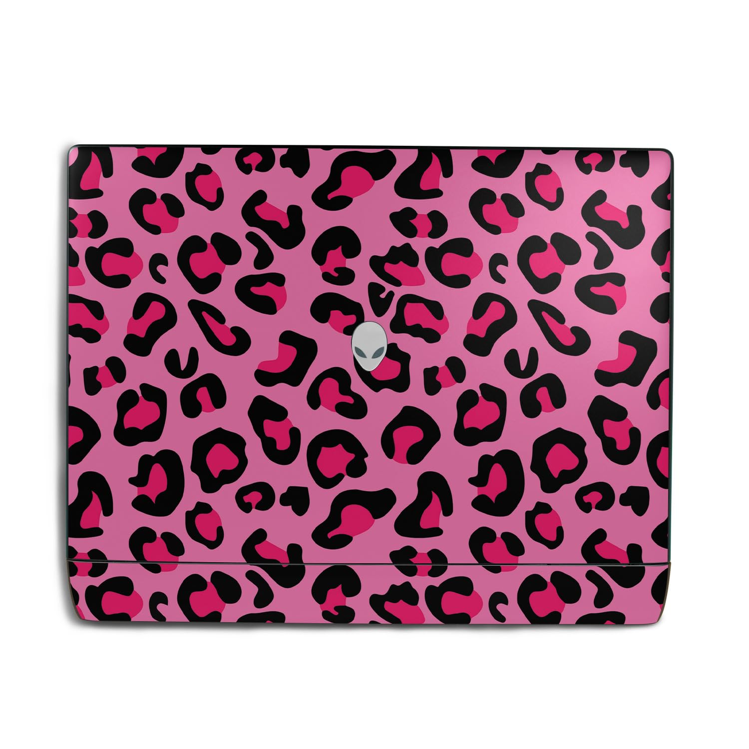 Laptop Skin Compatible with Alienware 18 Area-51 (2025) Top Cover Only - Pink Leopard - Premium 3M Vinyl Protective Wrap Decal Cover - Easy to Apply | Crafted in The USA by MightySkins