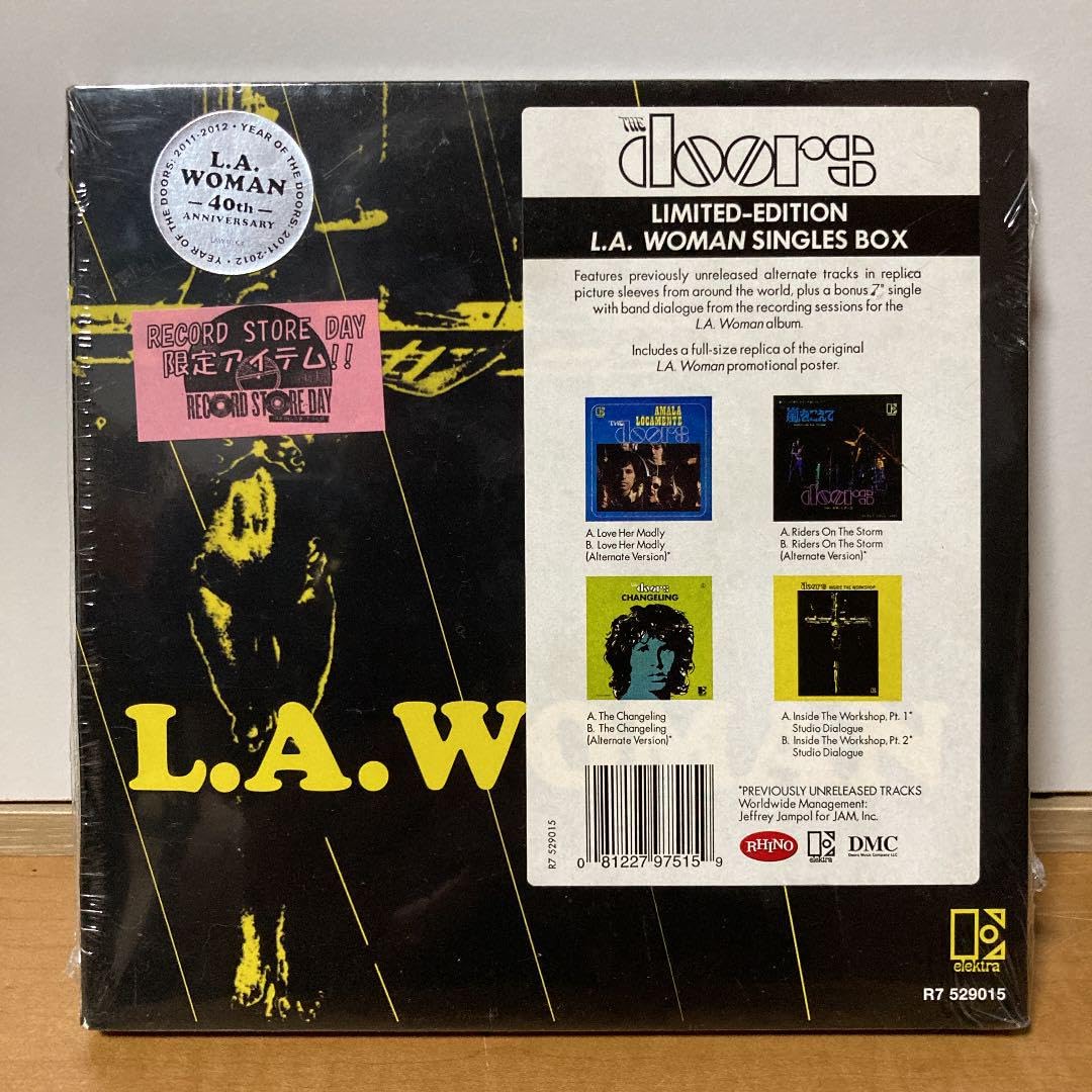 THE DOORS ドアーズ　LA WOMAN SINGLES BOX SET The Doors – L.A. Woman Singles Box Set | Stitches and Grooves