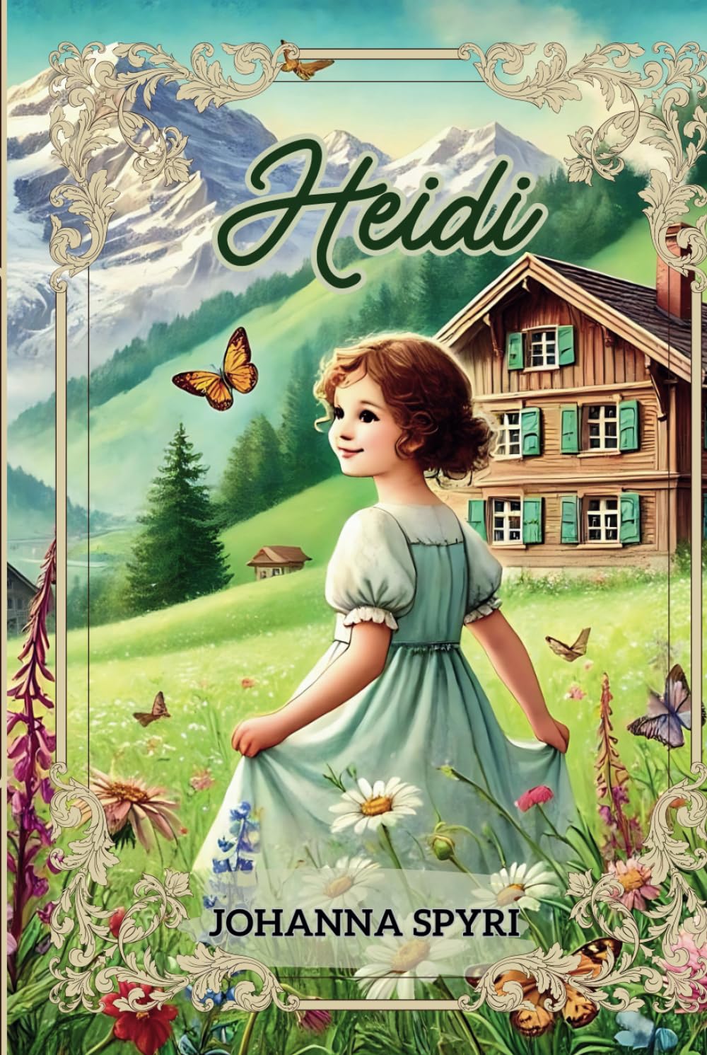 Heidi: (Gift Edition) with original illustrations