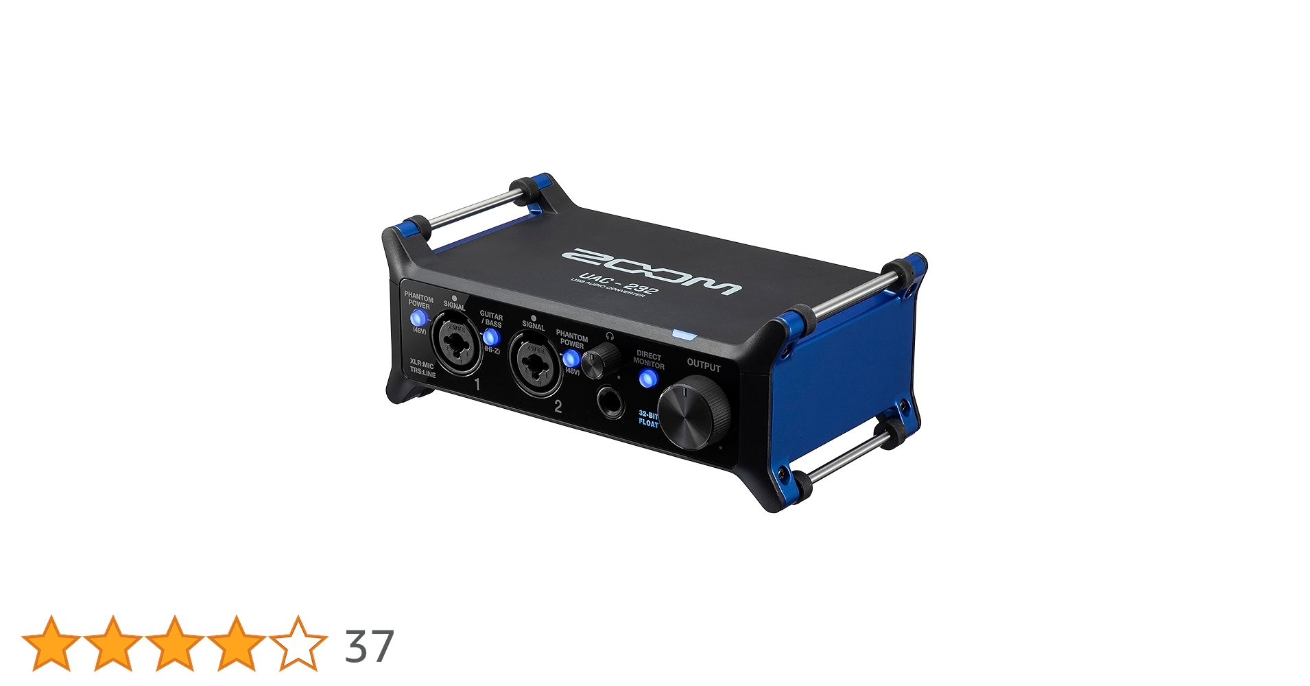 ZOOM UAC-232 32bitフロート　オーディオインターフェース UAC-232 USB Audio Converter | ZOOM