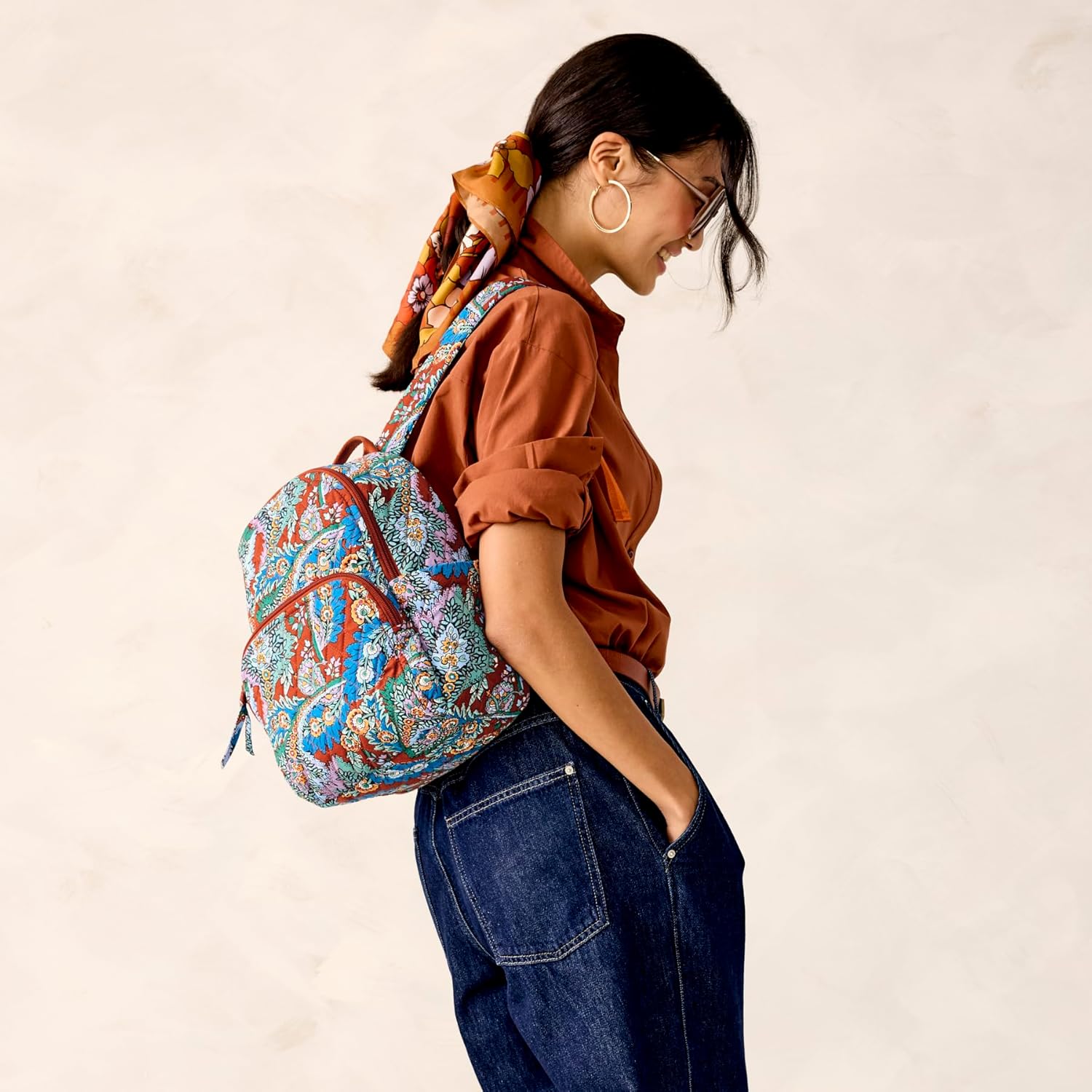 Women's Premium Cotton Small Banbury Backpack - Image 6