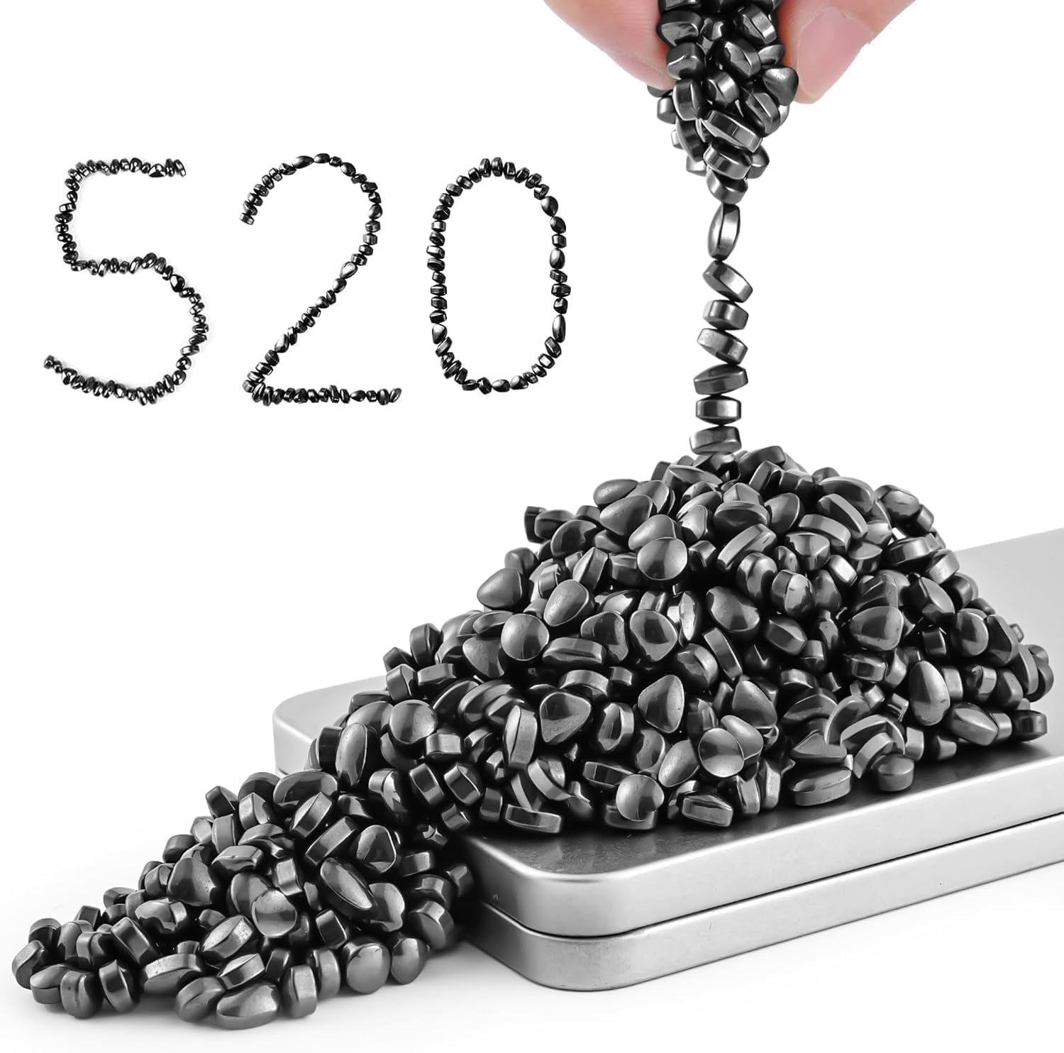 Colorful Magnetic Stones for Chess Game,Rainbow Irregular Grains,Satisfying Magnet Rocks Desk Toys for Office and Fidget Toys for Adults