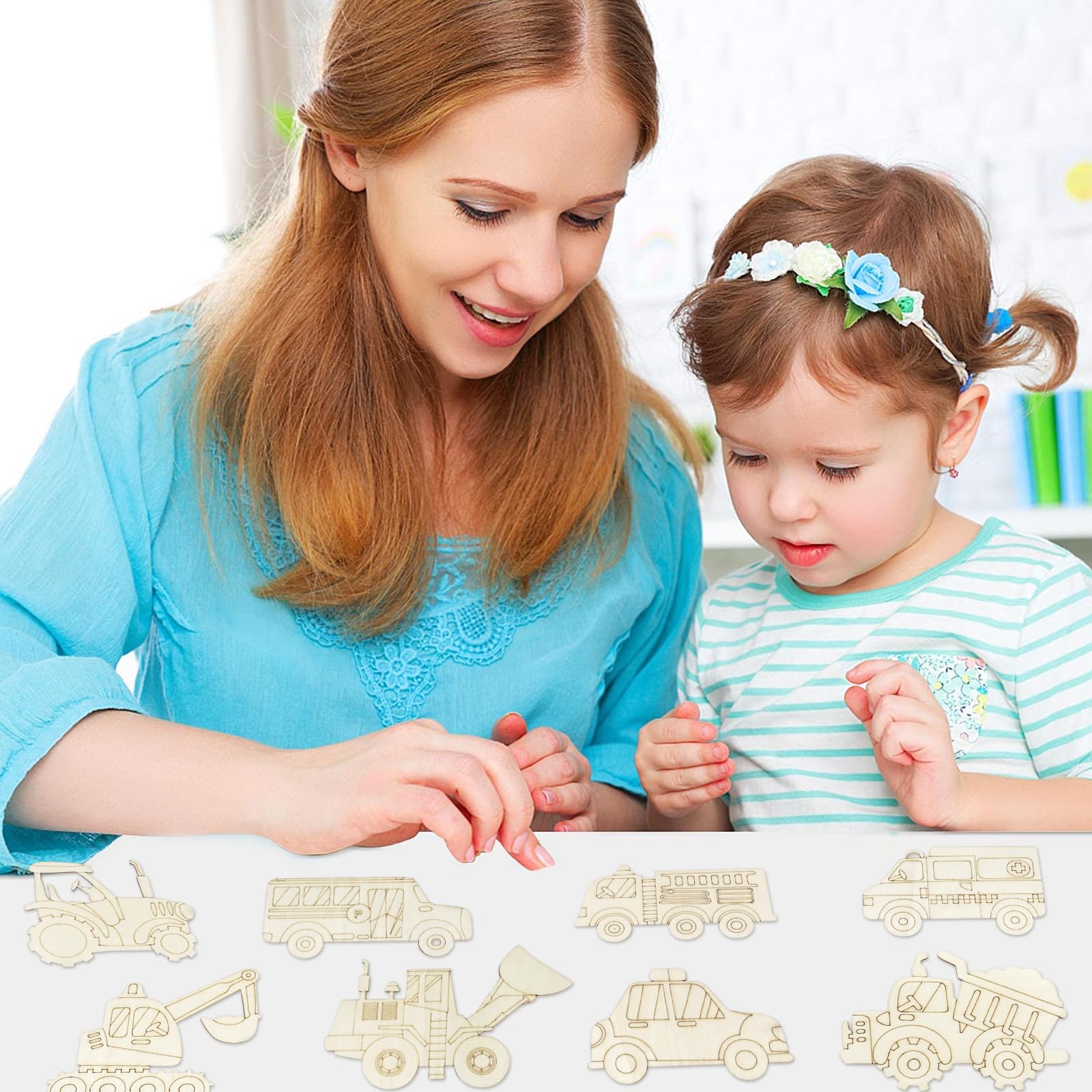 Juego De Manualidades Para Niños, 10 Juegos Hechos A Mano, Kit De Manualidades Con Flores Decorativas Juego De Plantas En Maceta