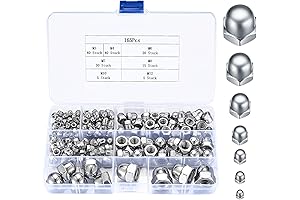 165pcs Hex Acorn Bolt Covers