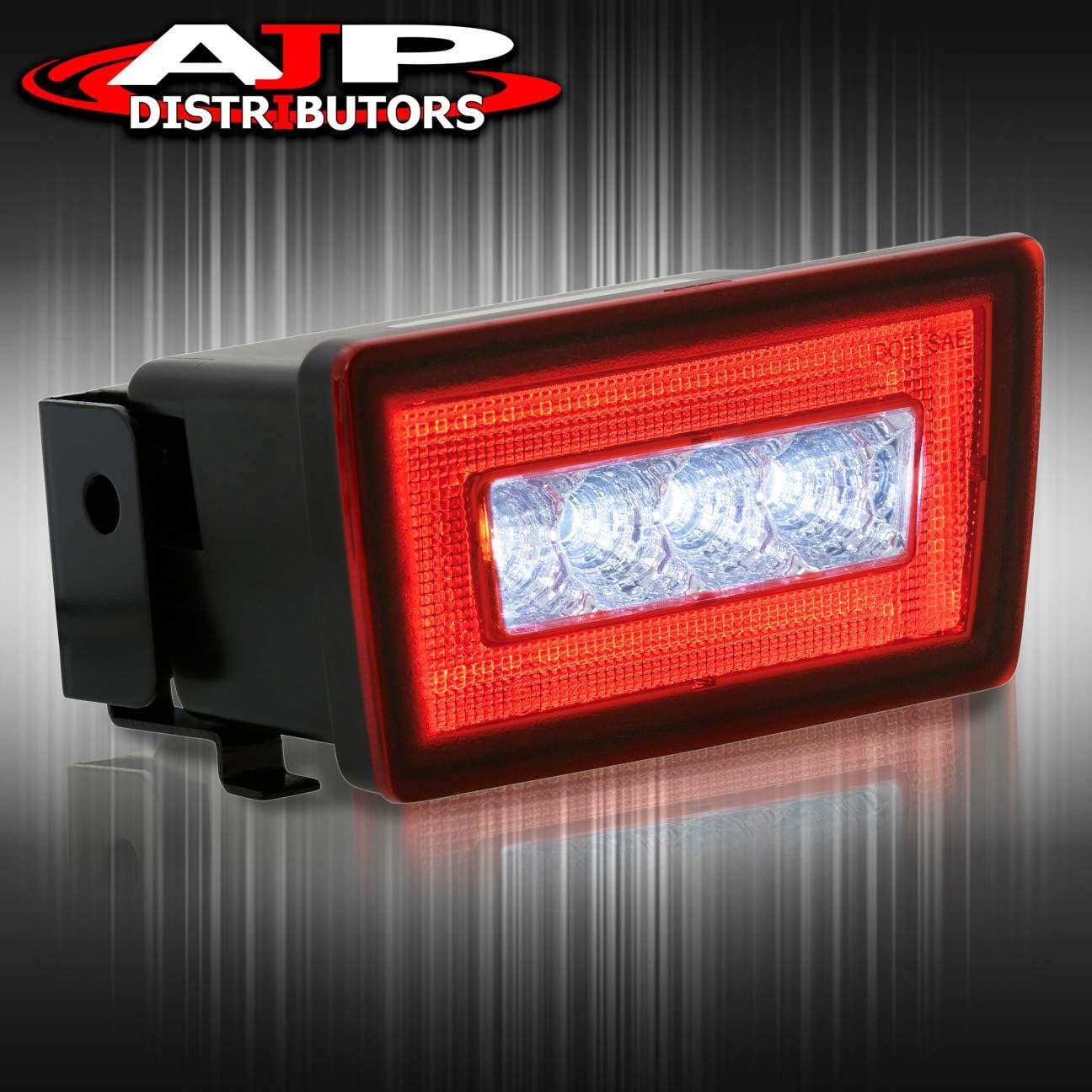 AJP Distributors Red LED Running Rear Fog Light 3rd Brake Tail Lamp Lower F1 Style For WRX STI XV Crosstrek 2011 2012 2013 2014 2015 2016 2017 2018 2019 2020 11 12 13 14 15 16 17 18 19 20