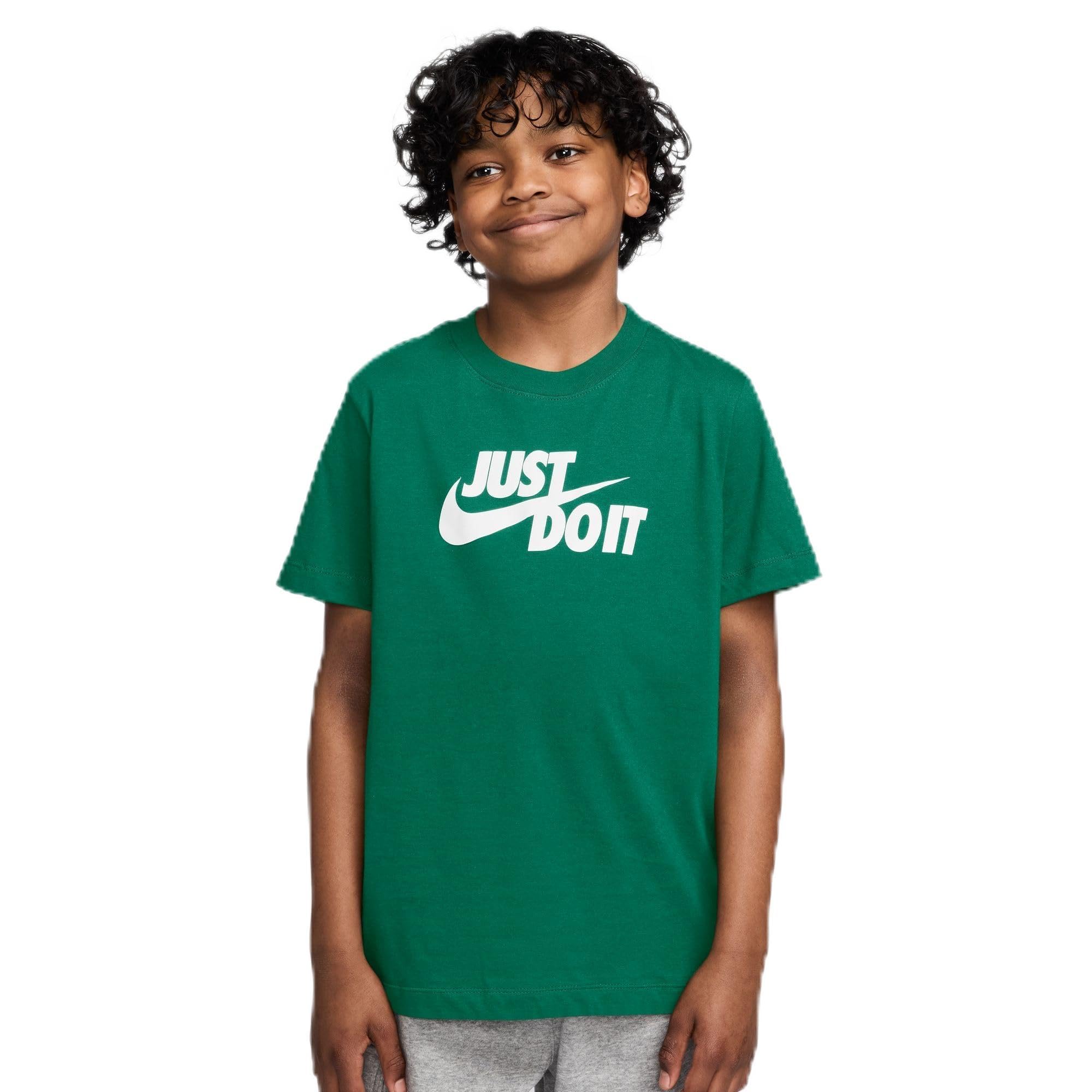 Photo 1 of Nike Big Kid's Sportswear JDI T-Shirt, University Red, X-Small