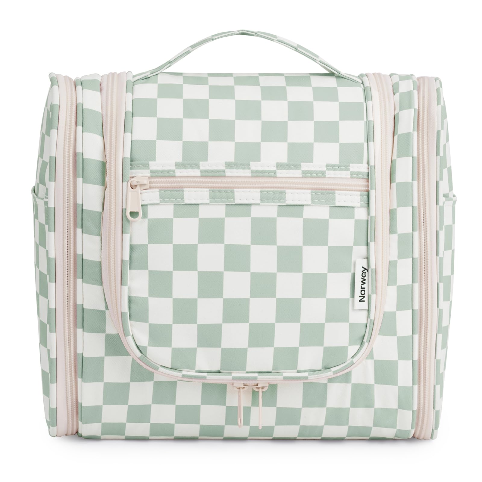Narwey Neceser Mujer Bolsa de Aseo Colgante, Organizador de Maquillaje Neceser Viaje para Hombre y Mujer Accesorios de Viaje (Negro(Grande)) — view 27