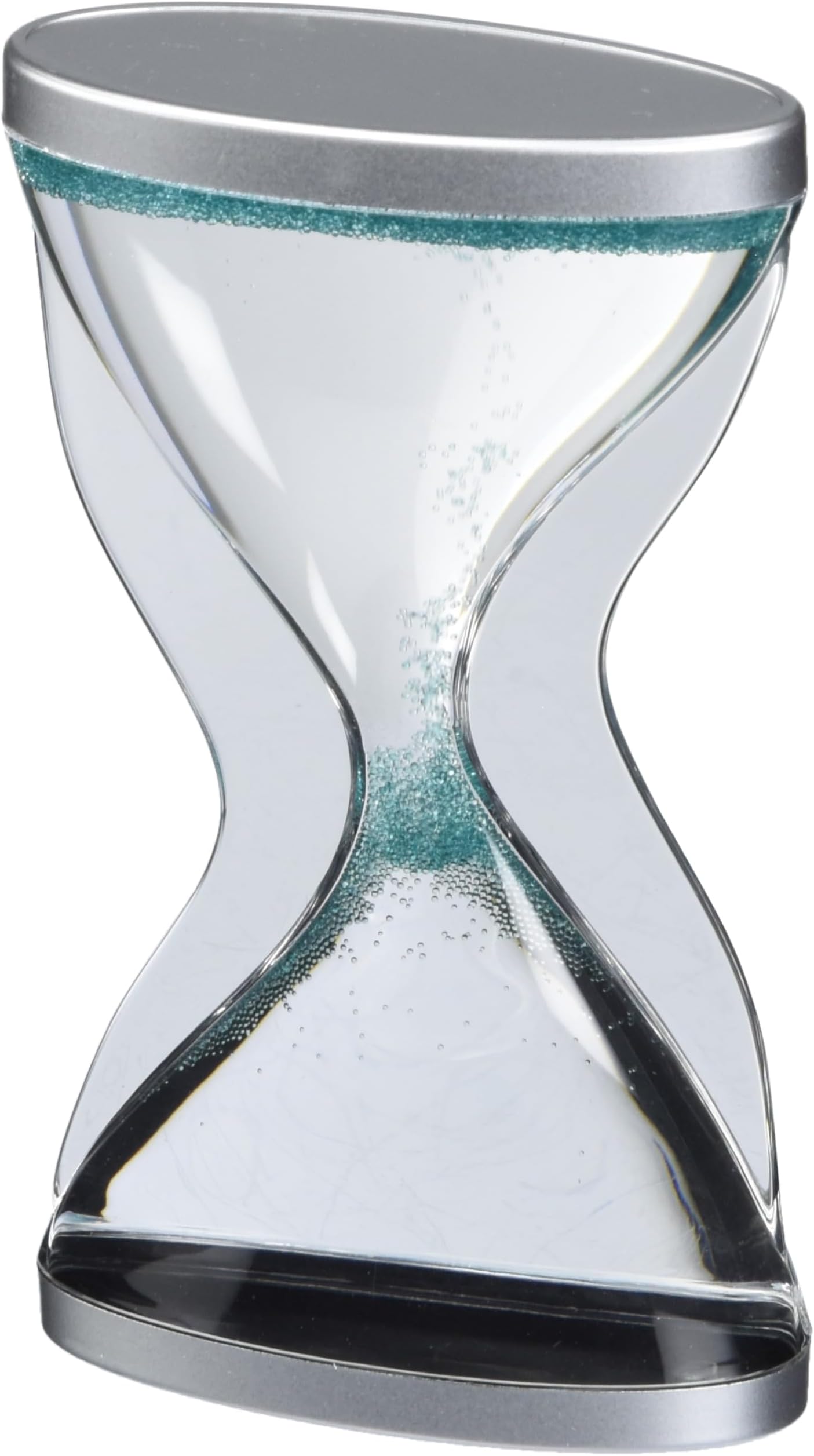 TFADostmann Contra Sand Timer with Upward Beans, Green, L 65 x B 24 x H 117 mm