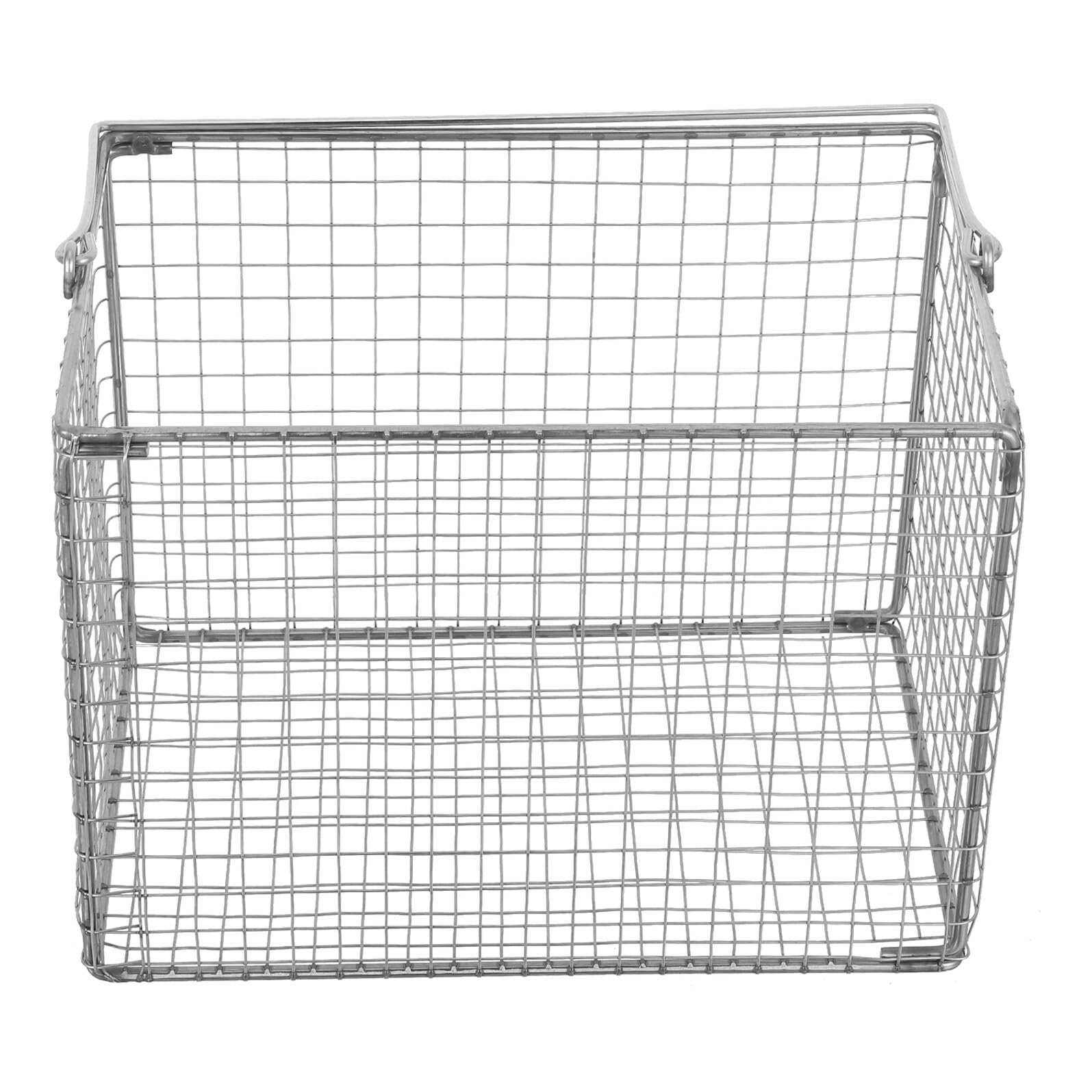 Cabilock Cesta De Limpieza Ultrasónica De Alta Temperatura Cesta Para La Ropa Con Asa Abatible Y Escurrido Con Asa Abatible