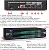 Professional Stereo Graphic Equalizer with 31-Band Digital EQ, LED Spectrum Display, 10 Presets, Noise Reduction, Low/Mid/Treble Adjustment - Perfect for Music Lovers!