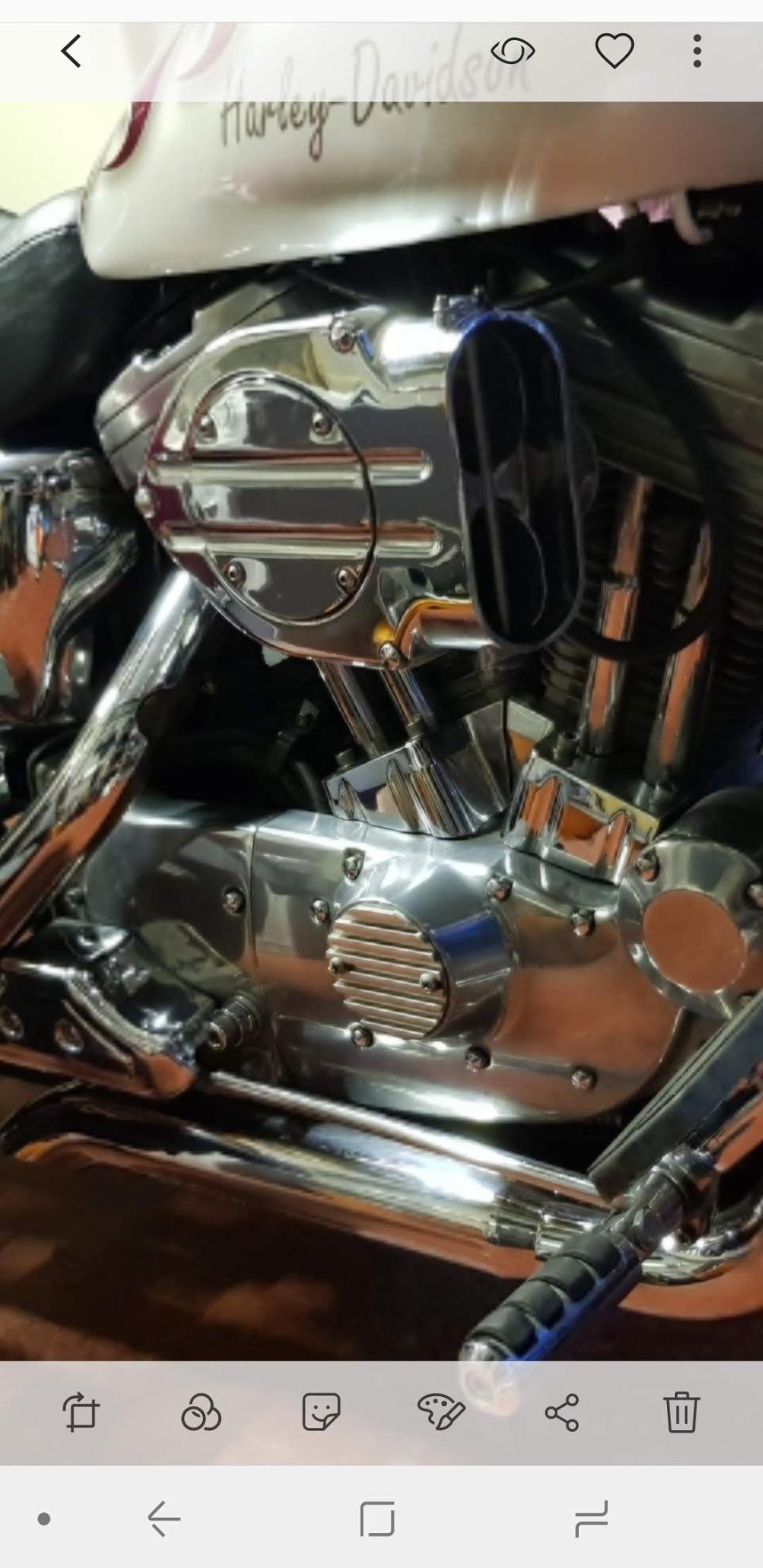 Great for polishing motorbike metalwork and chrome.