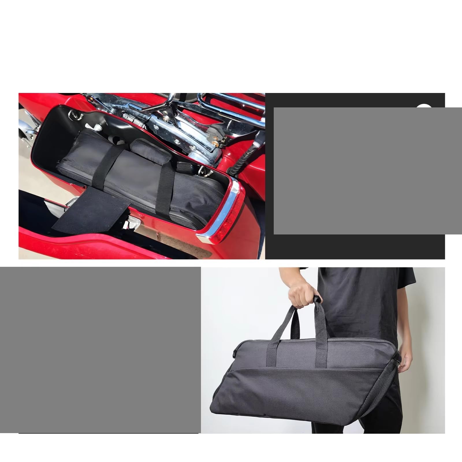 Compatibile Con Yamaha 2 Pezzi Borsa Termica Borse Laterali Per Moto Per Bagagli Sostituzione Accessori Parti Strumenti Archiviazione Interna Sacche Moto