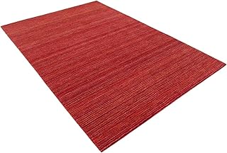 Gabbeh Teppich Rot 100% Wolle Orientteppich Handgefertigt 161X237 cm HL178