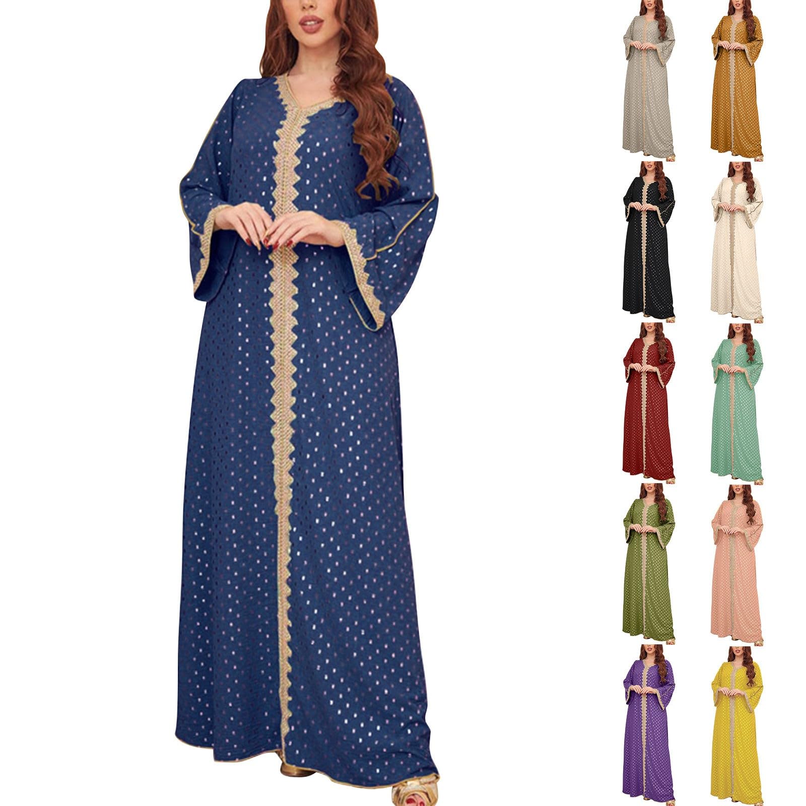 Vestido Mujer Musulmán De Oración Manga Larga Abaya Vestido Islámico De Oración Abaya Turquía Oriente Ramadán Prenda Kaftan para Mujer