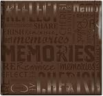 MCS 848115 848115 MBI by Embossed Live, Laugh, Love Gloss Expressions Top Load Scrapbook with 12-Inch by 12-Inch Pages, Red, Overall Measurements 12.5 X 13.2