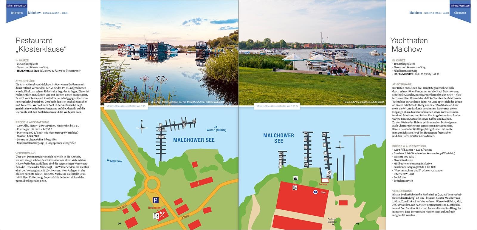 Hafenführer für Hausboote: Müritz, Havel, Seenplatte – Die schönsten Häfen und Liegeplätze (Hafenführer für Hausboote, Motoryacht und Segler)