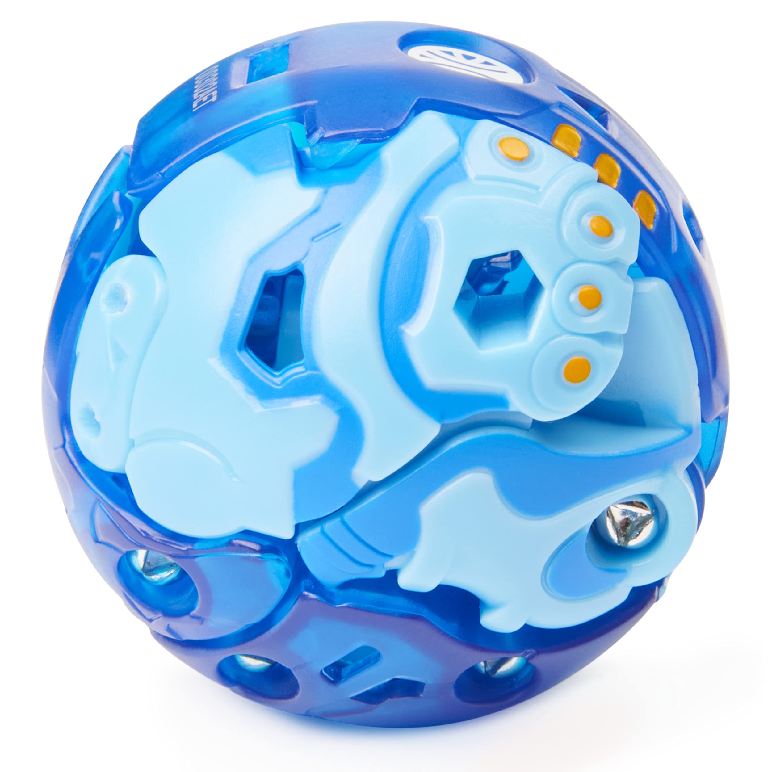 Bakugan Armoured Alliance Tretorous Blu | Figura 7,6 Cm Con Baku-Gear E Carte | Gioco Da Tavolo