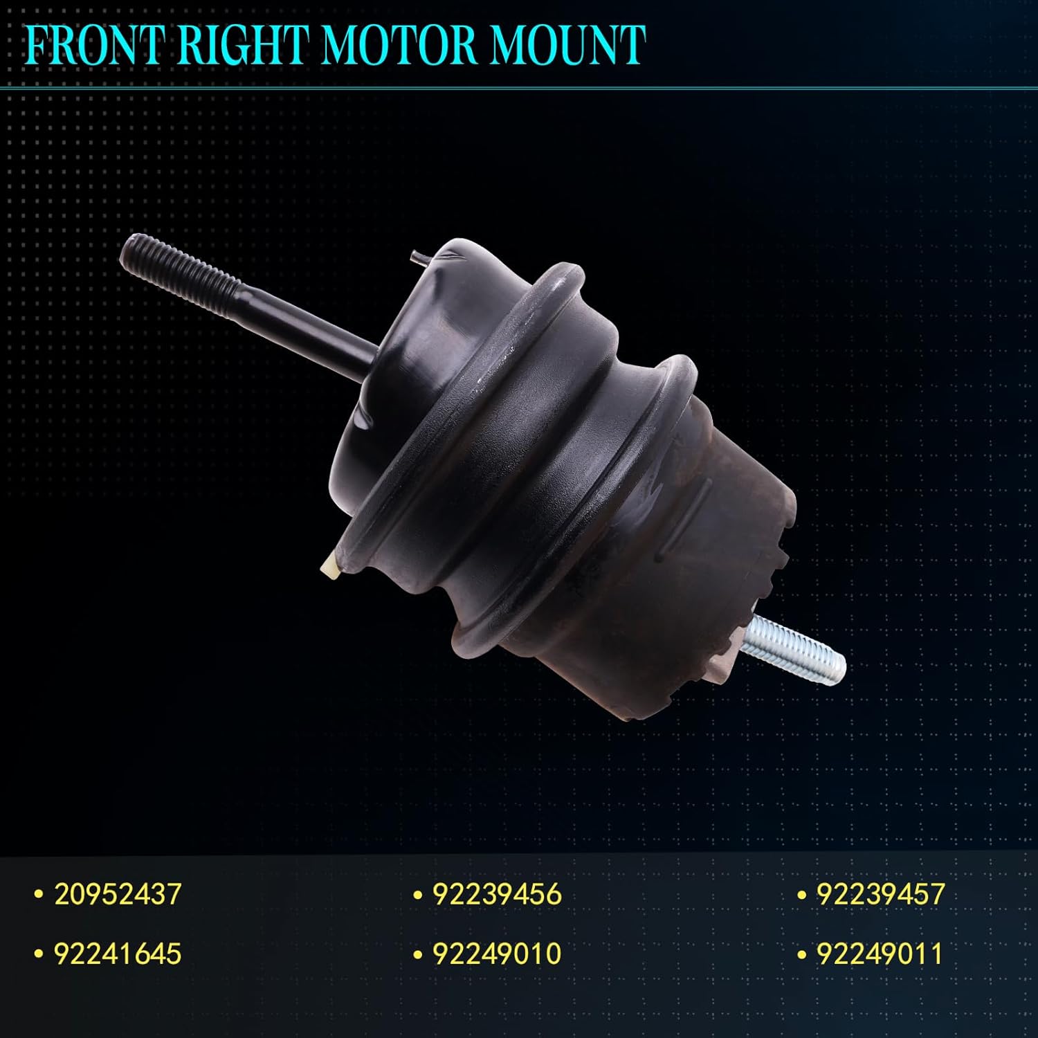 SHERXINBO Engine Motor Mount Compatible with Chevy Camaro 2010-2015 3.6L 6.2L Replacement for A5630 3295 20952437