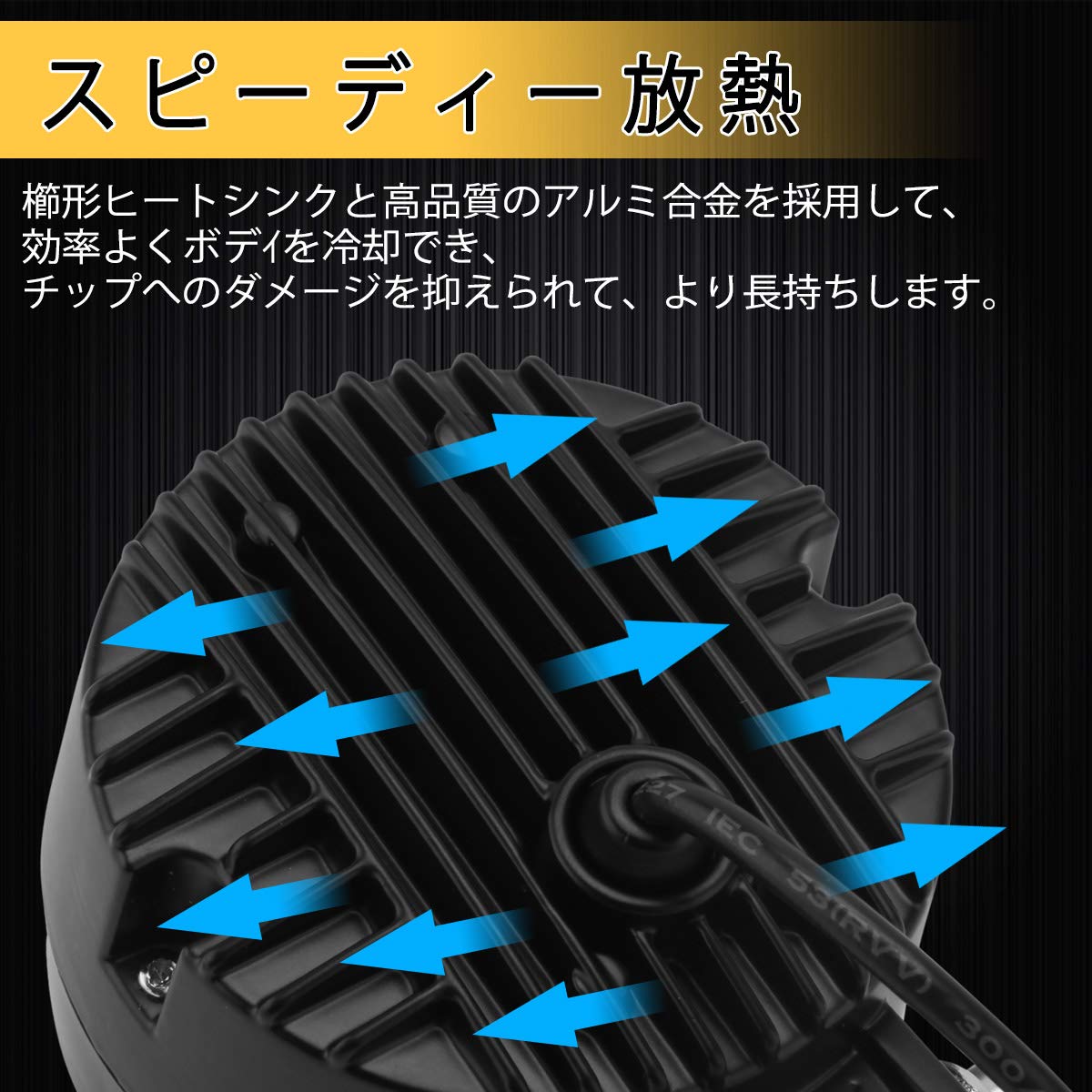 Amazon | KAWELL 40W LEDバイク フォグランプ 丸型 2個セット