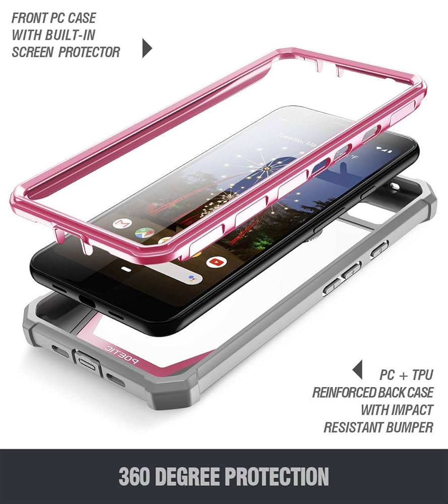 Amazon.co.jp: Pixel 3a ケース 含 Pixel3a フィルム 全面保護