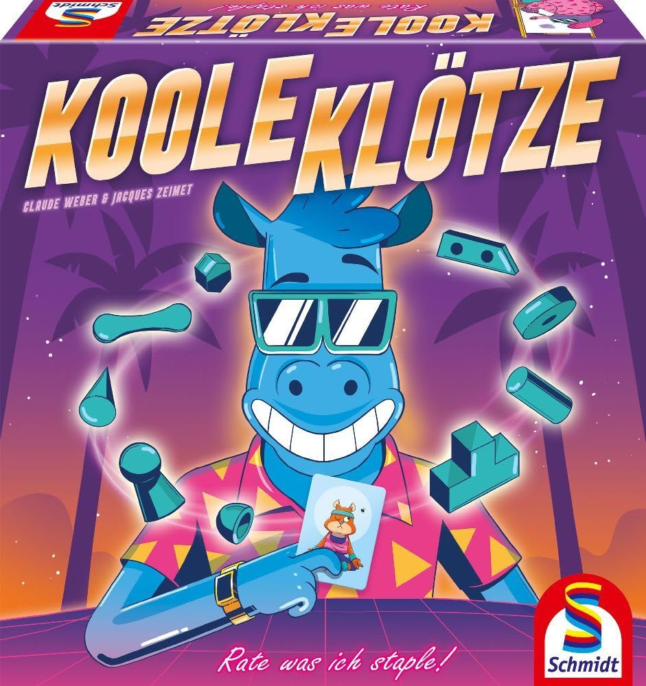 Schmidt Spiele 49414 Koole Blocks, Family Game, Party and Action Game, Multicoloured, Normal