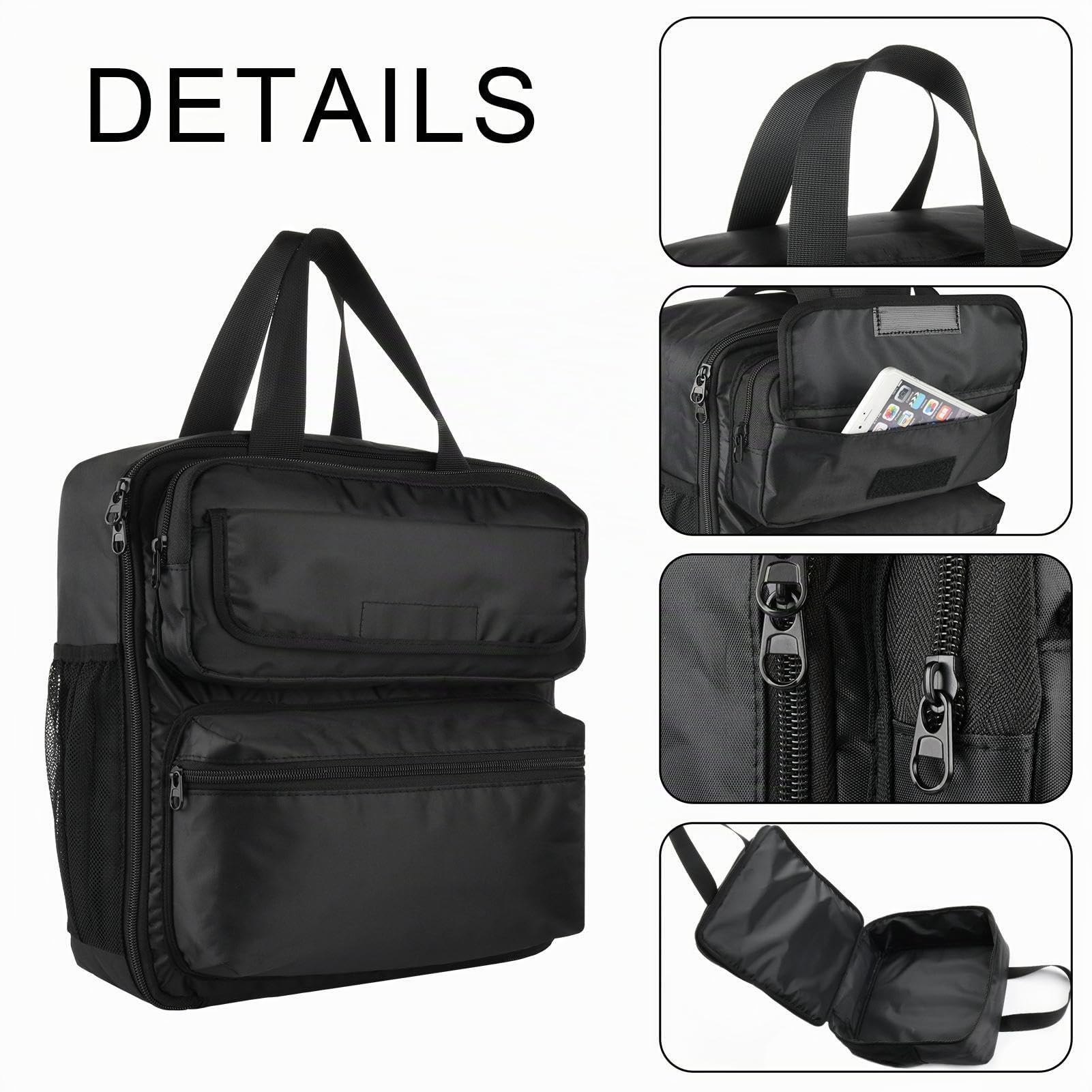 Kaffeemaschinen-Reisetasche, staubdichte Tragetasche für Kaffeemaschinen, praktische Aufbewahrung mit Griff, Heimorganisation, Kaffee-Ausrüstungs-Organizer für Reisen und Umzug