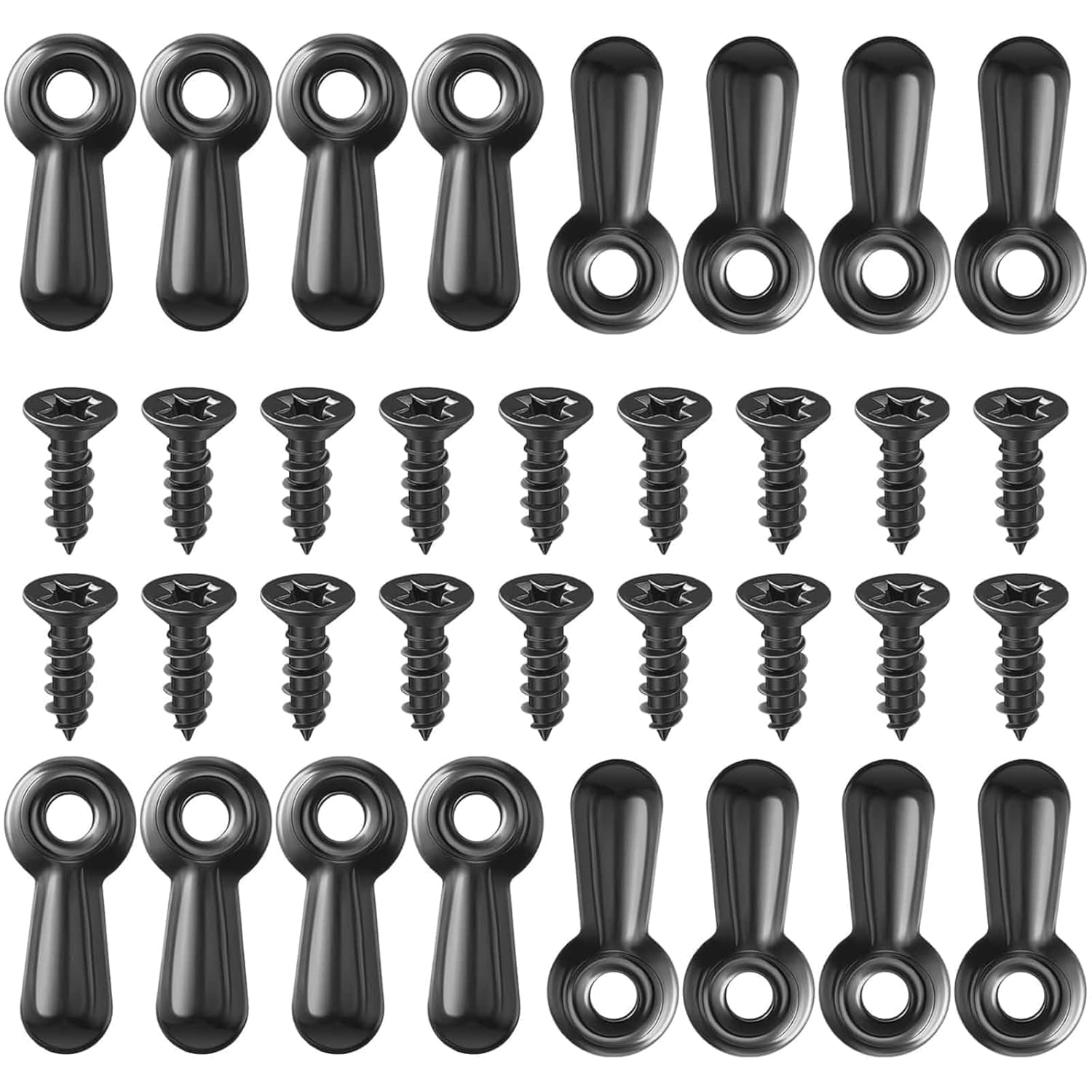 Picture Frame 100 PC Photo Frame Turn Button Fasteners with 100 Pieces ...