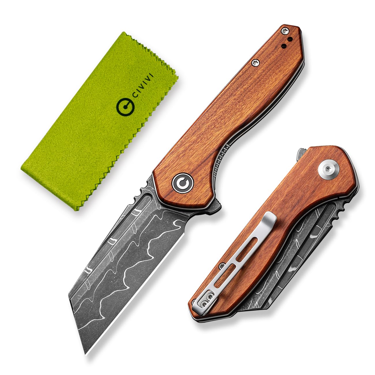 CIVIVI Pocket Knife for Men, ExOne Folding Knife with Flipper, 2.94