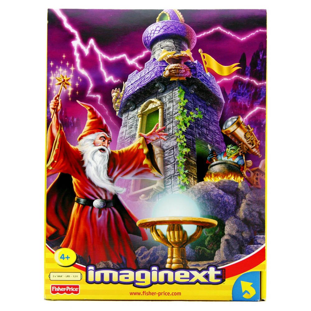 Mattel Fisher-Price Imaginext La Torre del Mago Giocattolo Prima Infanzia, Multicolore, 75380783317