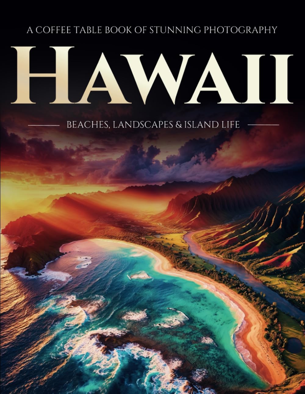 Hawaii: A Coffee Table Book of Stunning Photography – Beaches, Landscapes & Island Life      Paperback – February 24, 2025