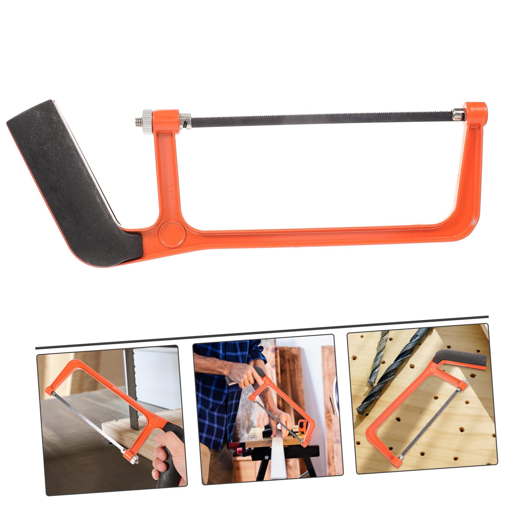 Mikikit 5stücke Mini Hacksaw Aluminiumlegierung Tragbare Handsäge Für Ergonomischer Griff Für Komfortables Schneiden Für Und Heimwerkerprojekte