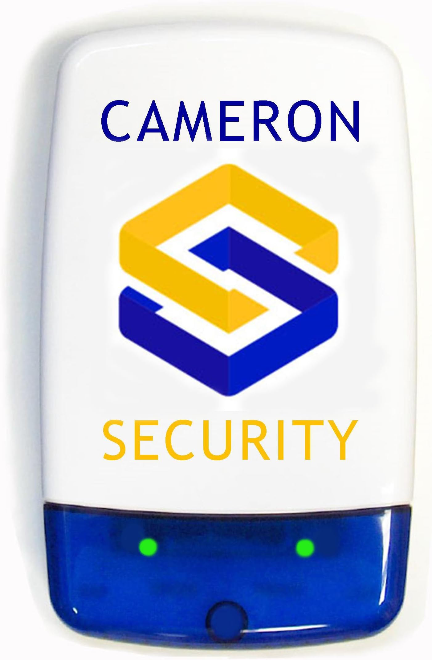 Dummy/Decoy Intruder Alarm Bell Box. Dummy bellbox with Twin Flashing LED's & screen printed Logo