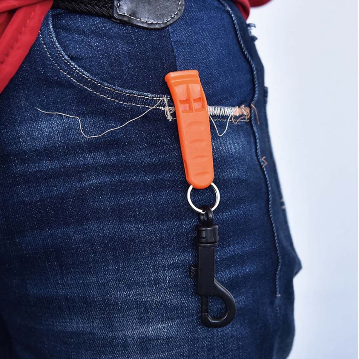 Toddmomy Silbato De Rescate Whistle Orange Cámping Silbato para Acampar Emergencia Silbato De Supervivencia Silbato De Senderismo Silbato para Exteriores El Plastico