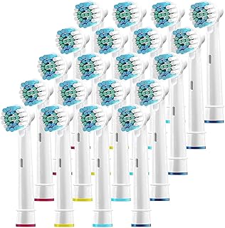 Replacement Toothbrush Heads Compatible with Oral B Electric Toothbrush Replacement Heads Precision Brush Heads Refills fo...