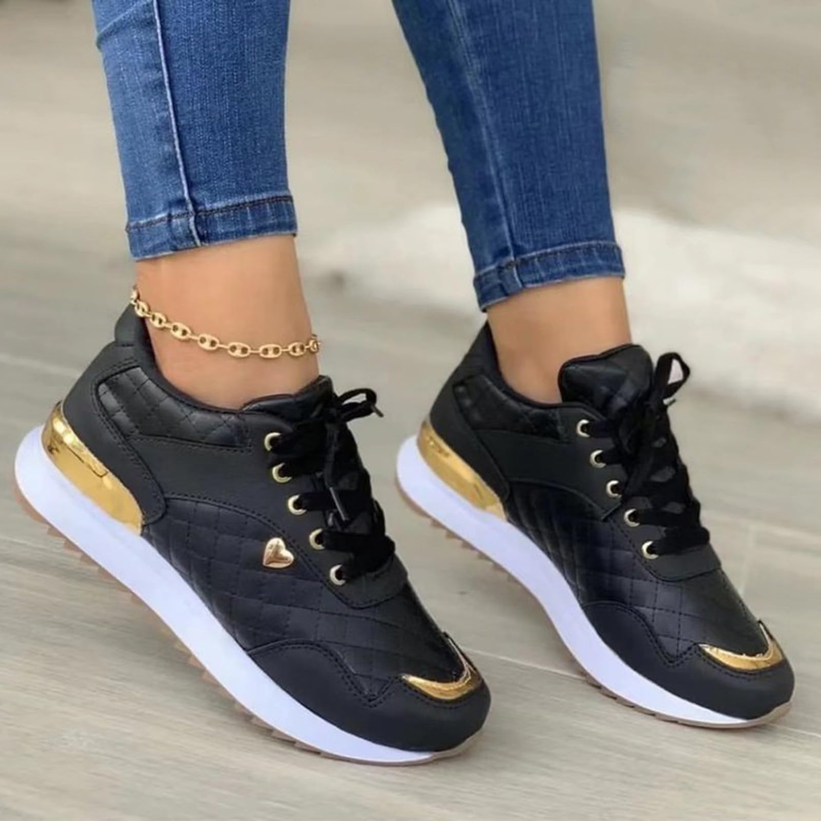 Scarpe Sportive Donna Estive Comode - Sneakers Donna Eleganti Pianta