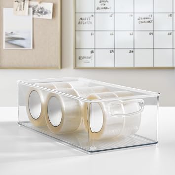iDesign Stackable Storage Bin - Clear